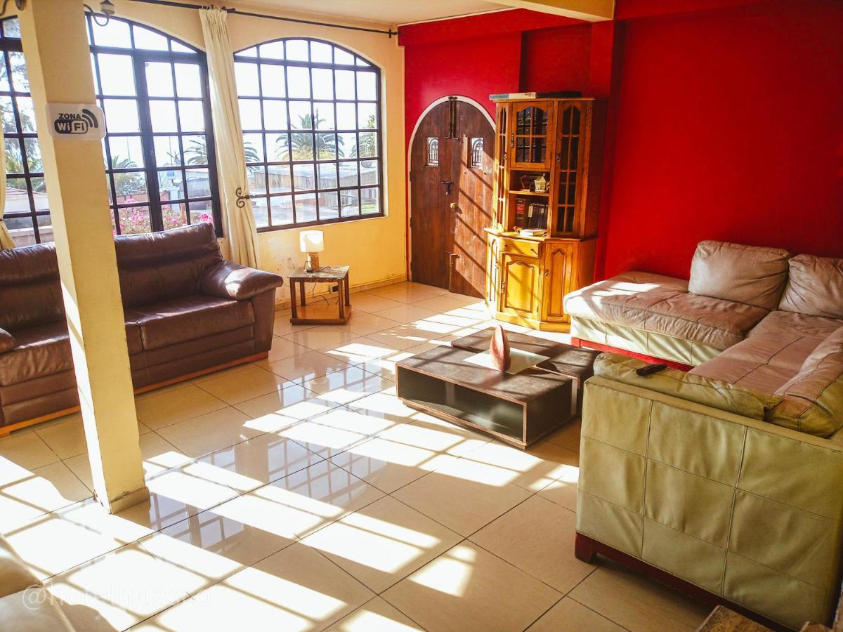 Hotel Huasco Bagian luar foto